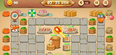 保卫萝卜4喜乐月饼节第1关攻略（玩法详解，轻松过关！）