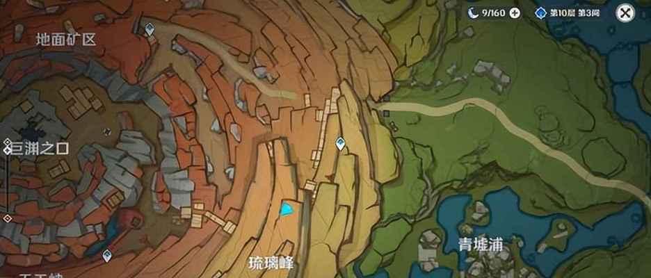《原神》岩中幽谷秘境位置一览（探索神秘之地，发现宝藏与秘密）
