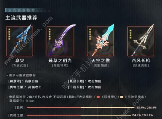 《原神》最强武器搭配攻略(打造输出!优菈的武器选择与加成详解)