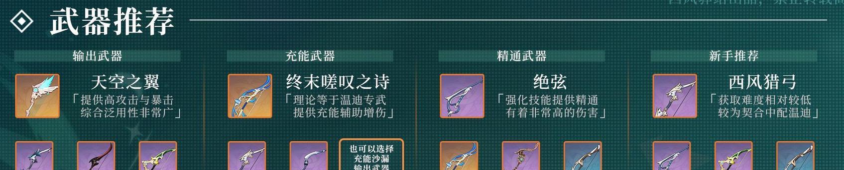 《原神》西风猎弓分析与抽取建议（解析原神西风猎弓属性和适用场景）