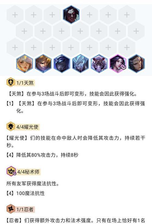 云顶之弈S4玉剑耀光阵容详解（如何玩转最强阵容）