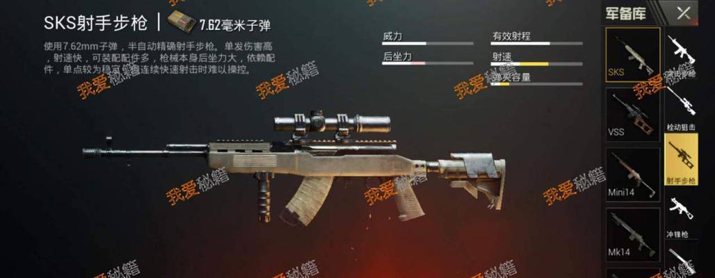 《绝地求生刺激战场物品大全》（所有物品配件数据攻略）