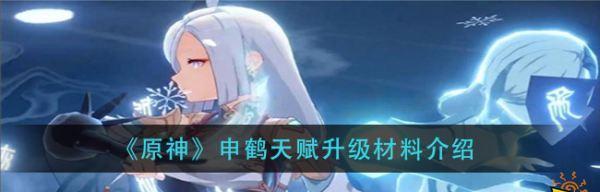 原神申鹤技能属性详解：火属性攻击输出高峰之一