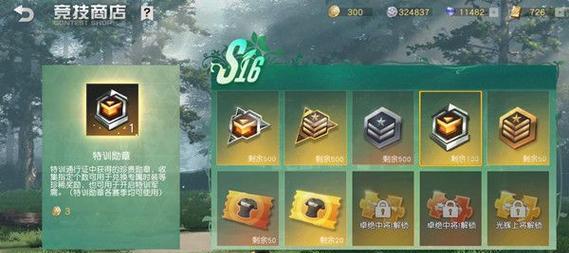 荒野行动商城选点及卡位技巧（打造超强阵容）