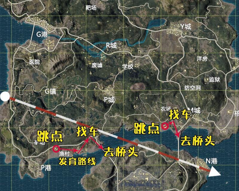 《绝地求生刺激战场第四张地图玩法解析》（探索全新地图）