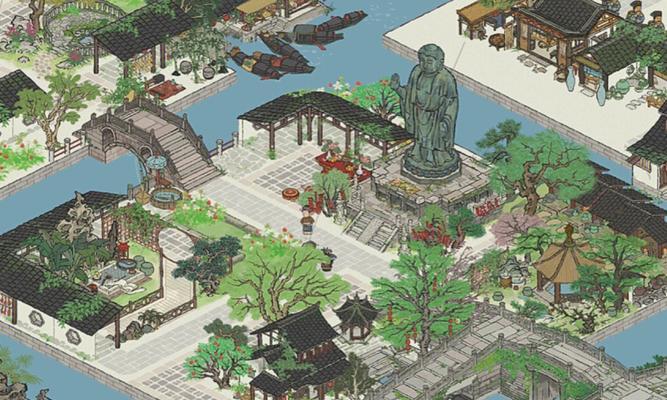 江南百景图桥游戏中的环境保护挑战（摆放位置推荐）