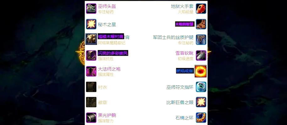 魔兽世界如何隐藏角色装备？