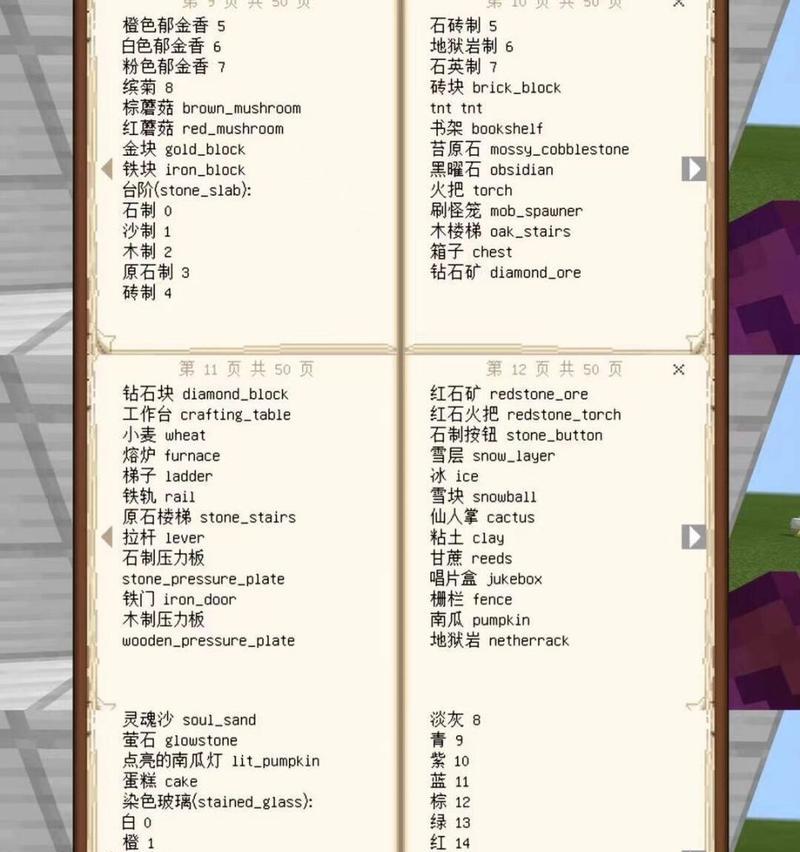 我的世界中如何进行命名？