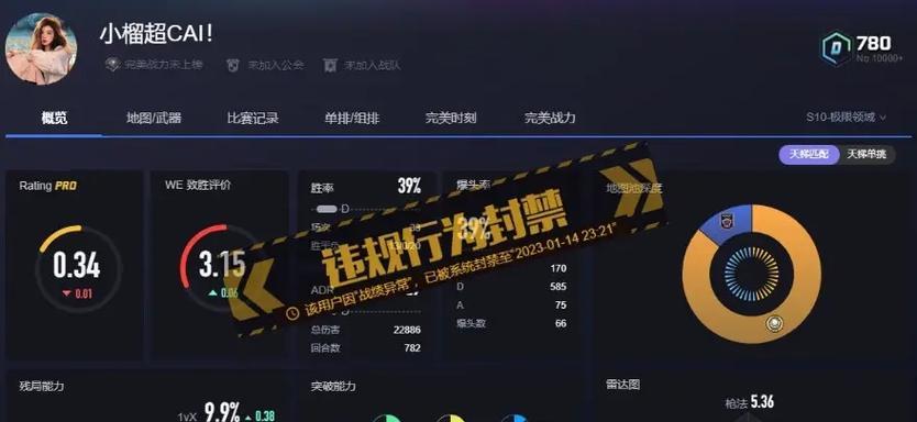 小叮当在cs完美世界中的水平如何？