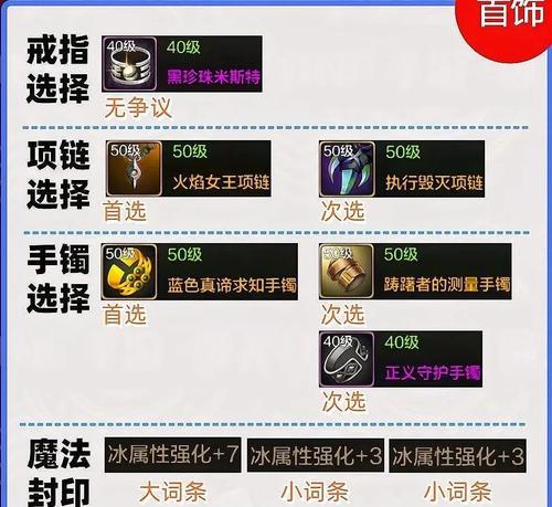 dnf剑圣带什么左槽？左槽装备的选择建议是什么？