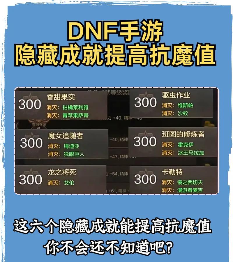 地下城角色成就解锁方法是什么？