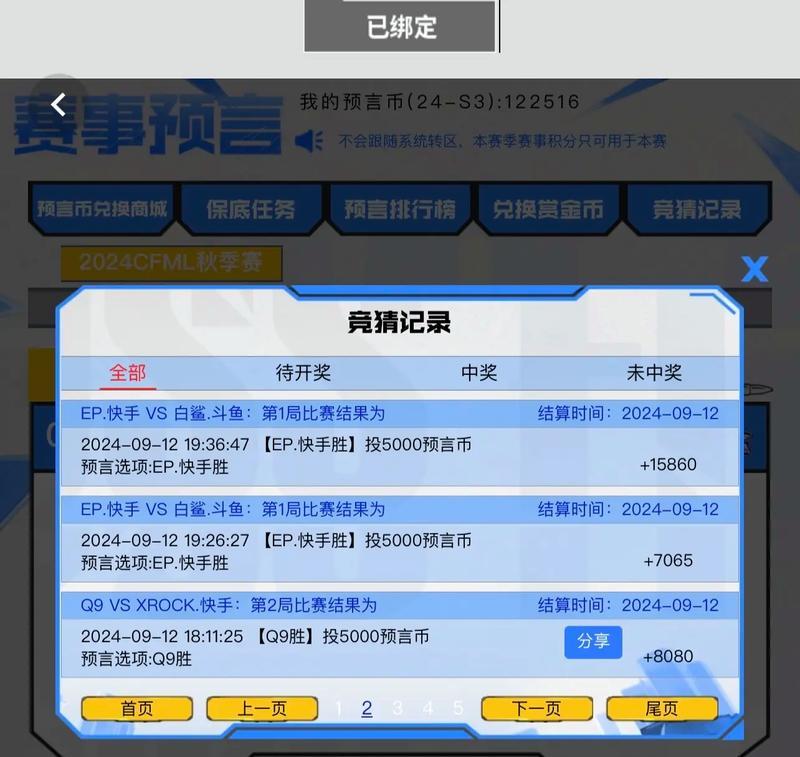 cf竞猜预言的最低金额是多少？如何参与竞猜？