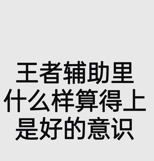王者荣耀辅助技巧有哪些？如何成为出色的辅助玩家？