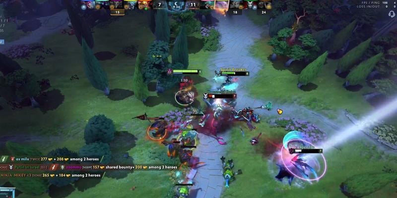 dota2中如何标记有眼的标识给队友？
