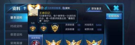 卓越印记在王者荣耀中的作用是什么？