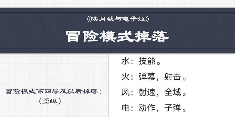以映月城与电子姬多人战为主题的游戏攻略（用策略与团队合作取得胜利的关键技巧与实战分析）