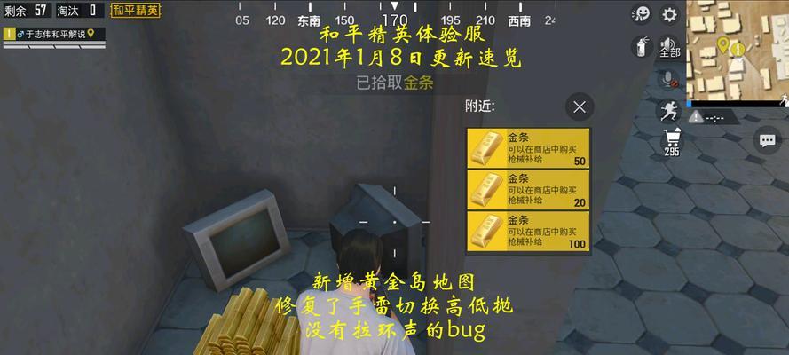 《和平精英黄金岛一套装备金条数量详解》（掌握黄金岛套装装备所需金条数量）