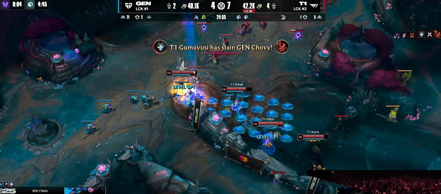 LOL-MSI：四战全胜强势登顶，GEN3-2击败T1成功卫冕MSI冠军