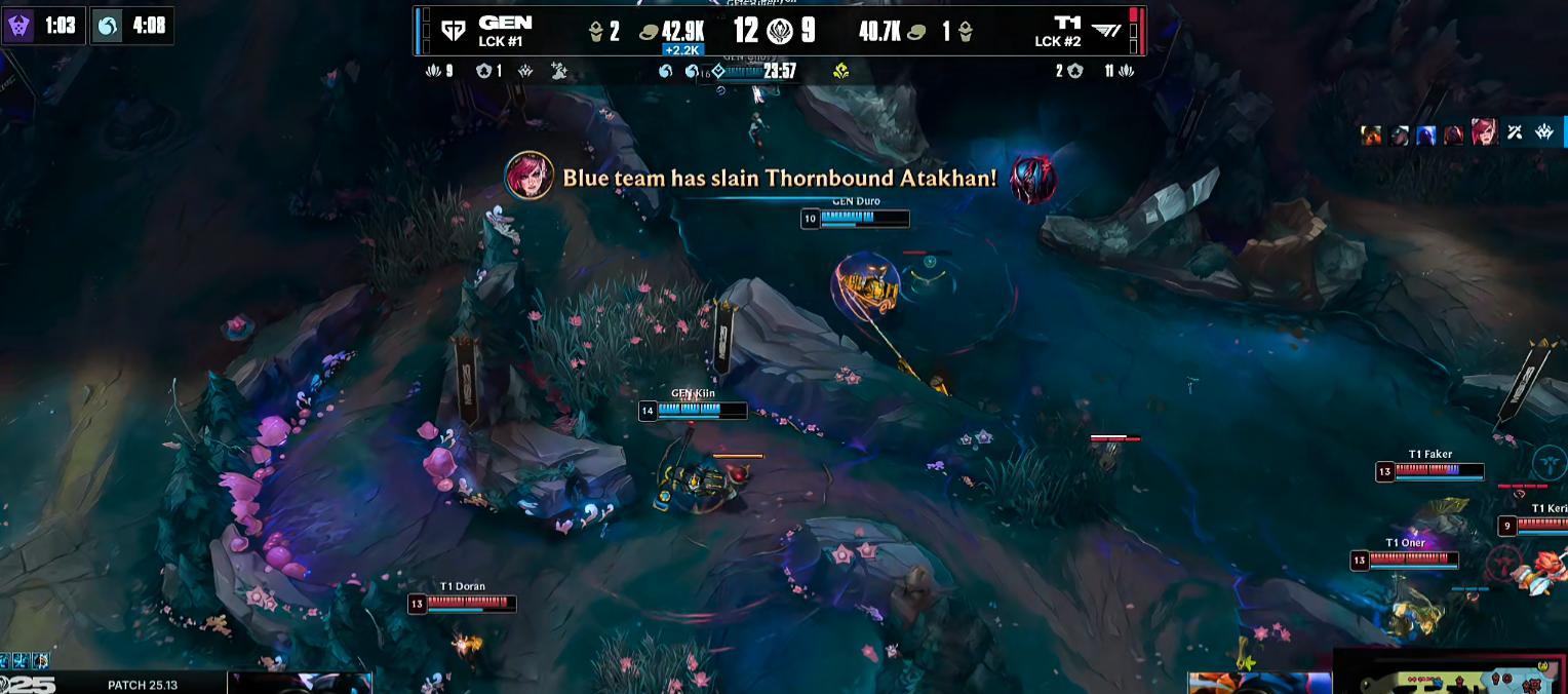 LOL-MSI：四战全胜强势登顶，GEN3-2击败T1成功卫冕MSI冠军
