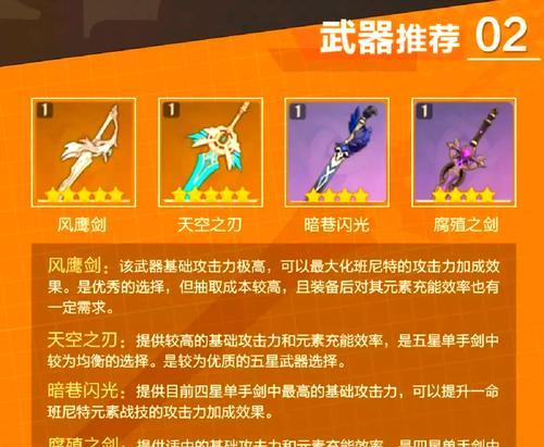 原神班尼特（解密班尼特的适用人群、养成攻略及优缺点）