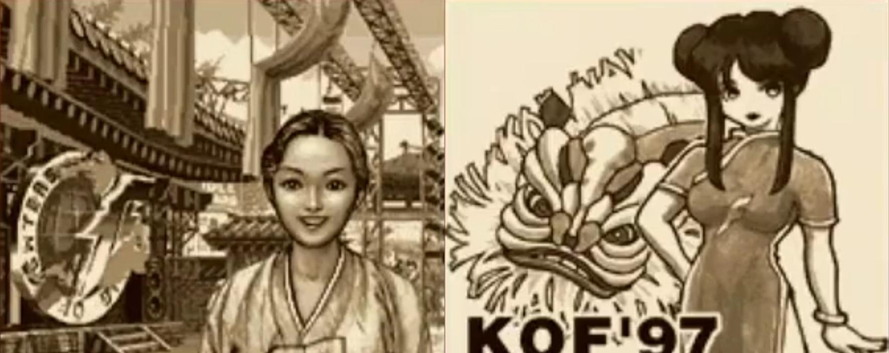 《拳皇97》几十张隐藏彩蛋，街机厅就没人打出来过