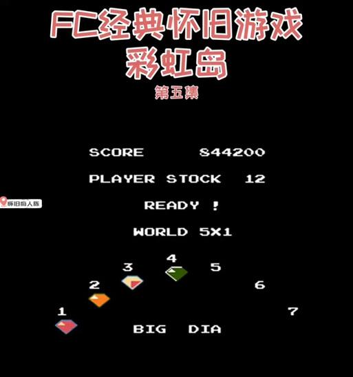彩虹岛记忆深谷的正确路线是什么？