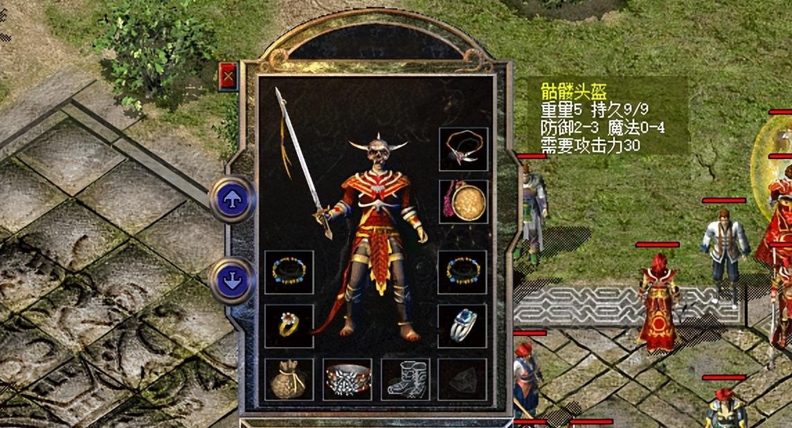 热血传奇：三大服务器高魔骷髅头盔大赏，新百区最差，老区超星王