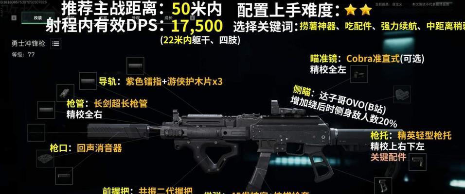 装枪技巧和推荐配置是什么？
