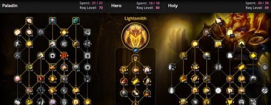 《魔兽世界》100前夕奶骑天赋加点攻略