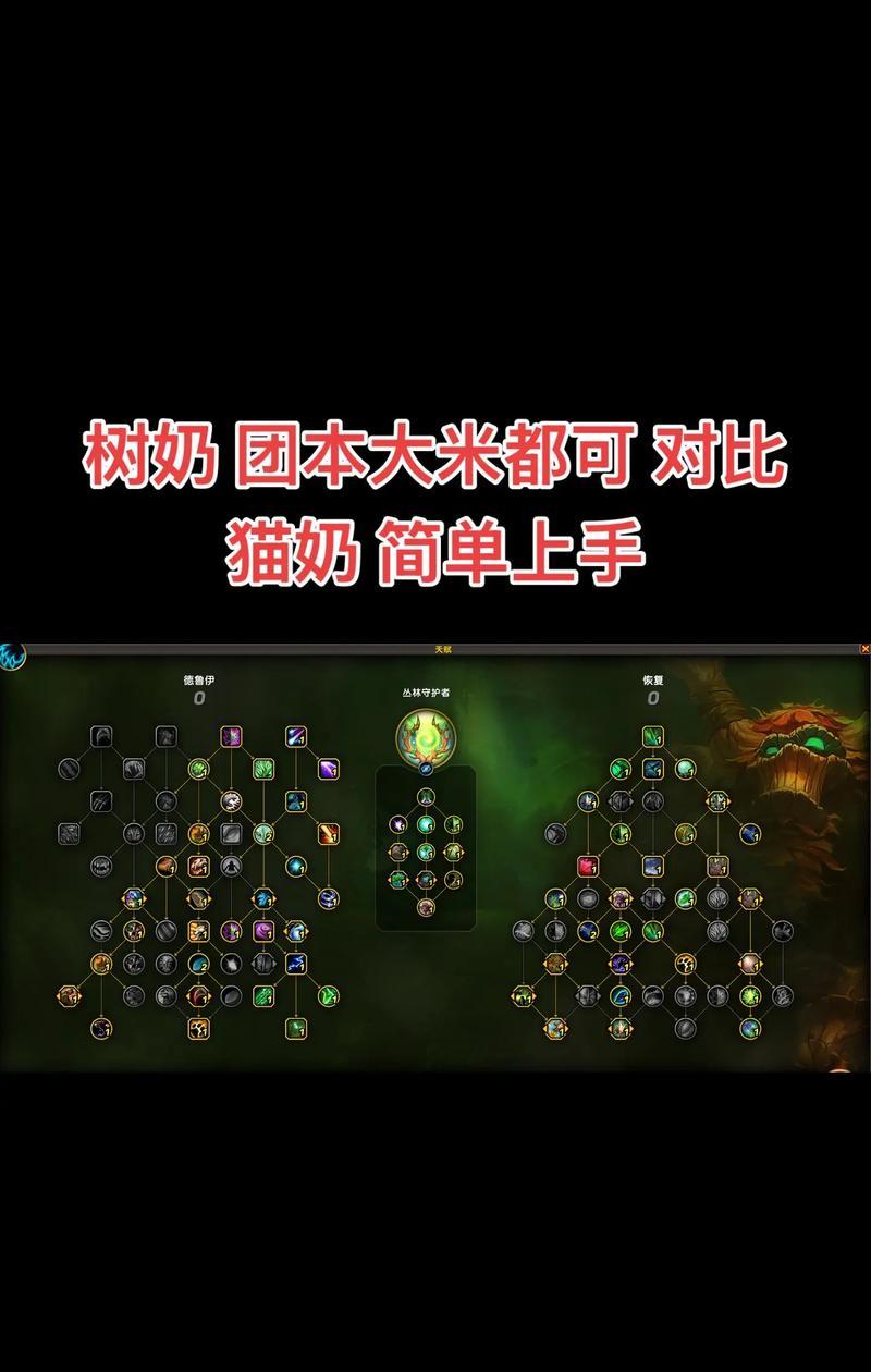 《魔兽世界100前夕德鲁伊天赋加点攻略》（详解魔兽世界德鲁伊天赋加点技巧）