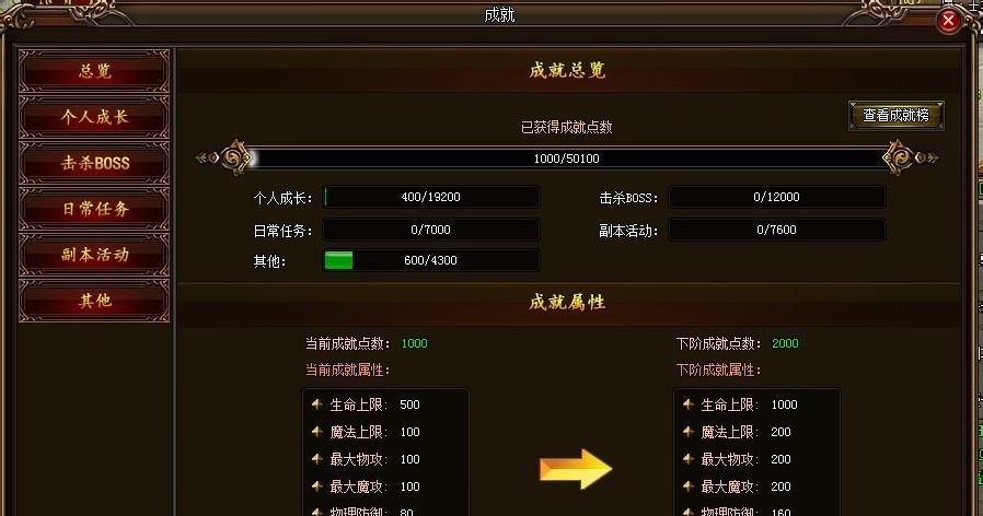 《魅影传说》游戏成就升阶攻略（助你轻松成就升阶之路）