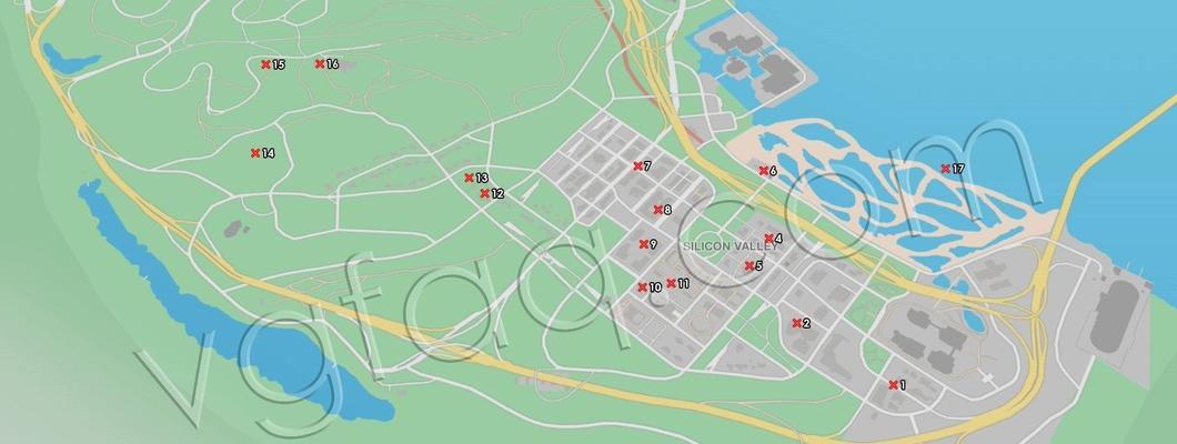 《看门狗2》游戏隐藏车辆全位置一览（探索旧金山街头的秘密座驾）