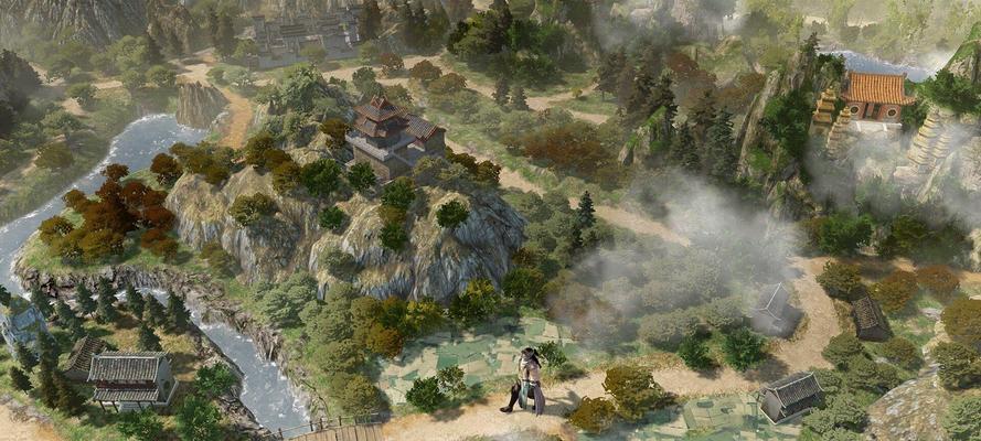 《河洛群侠传下河村妖怪位置青城之谜主线攻略》（解密妖怪位置）