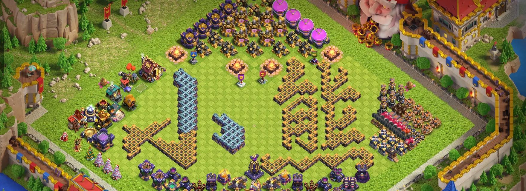 部落冲突中浠字摆放的正确方法是什么？