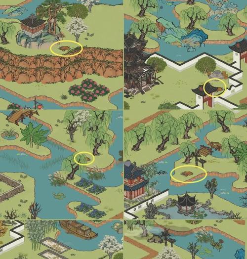 《江南百景图》游戏中竹间牡丹亭详细位置解析（在游戏中探索江南百景）