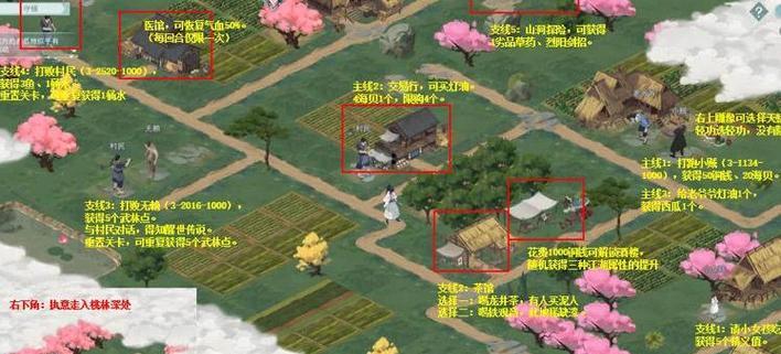 《江湖悠悠》新版本任务点坐标位置全揭秘（江湖行踪无处不在）