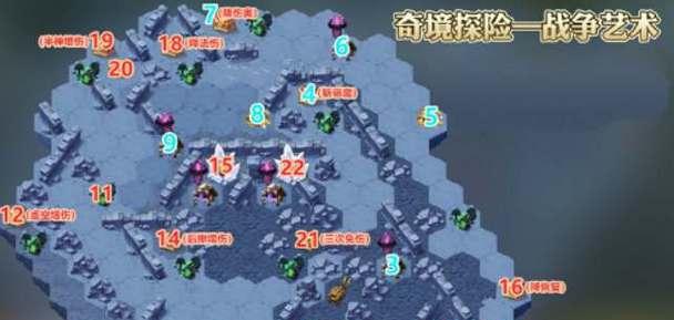 《剑与远征》游戏沉没之城通关路线图一览（探索沉没之城）